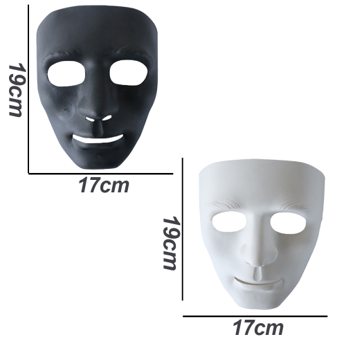 Μάσκα Guy Fawkes εύκολης εφαρμογής και ρύθμισης, άνετη εμπειρία χρήσης με ρυθμιζόμενο 1