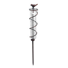 Easy To Read Rainfall Collector with H Shaped Base Adjustable