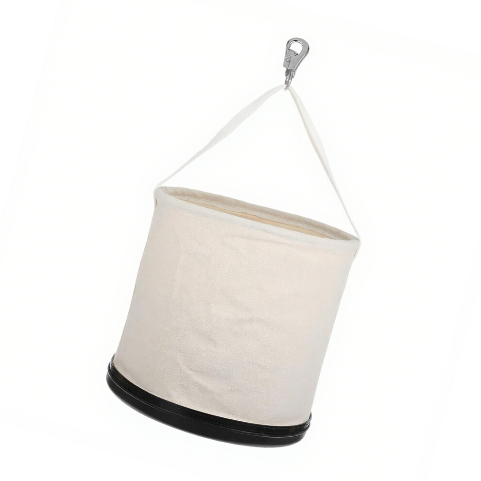 Tool Storage Bag Canvas Utility Bucket Tool Bag With-White 7696000545202
