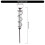 Easy To Read Rainfall Collector with H Shaped Base Adjustable 3