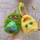 Christmas Plush Keychain  Wallet Space   Knit Earphone Bag-4 5