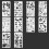 Precise Engraved A6 Size Stencil Art Journal Stencils Set For-G 1