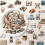 50Pcs Travel Sticker Sticker Diary Laptop Fridge Suitcases 2