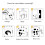 50Pcs Travel Sticker Sticker Diary Laptop Fridge Suitcases 5