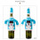Christmas Knitted Wine Bottle Cover Snowman Design Practical-C 4