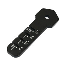 Multifunctional Brake Rotor Thickness Wear Gauge Portable Design