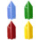 10Pcs Mini Pyramid Support Frame Tripod Woodworking Paint-Green 2