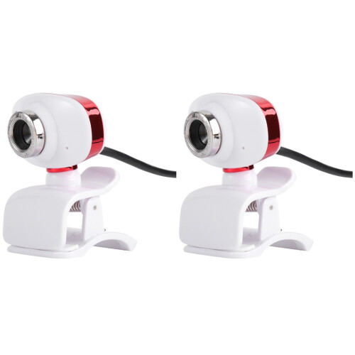 2 Rot Webcam Mit Cmos Sensor Für Videoanrufe 1