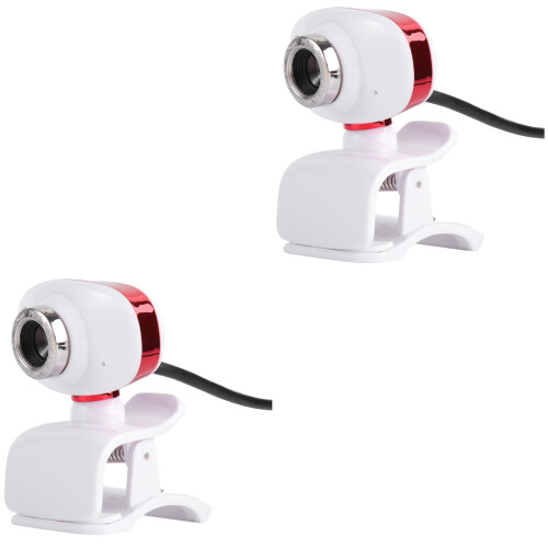 2 Rot Webcam Mit Cmos Sensor Für Videoanrufe 2