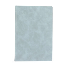 Durability PU Leather Surfaces Memo Board Double-Light blue