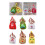 Plush Keychain Coin Wallet  Christmas Gift Earphone Bag-5 3