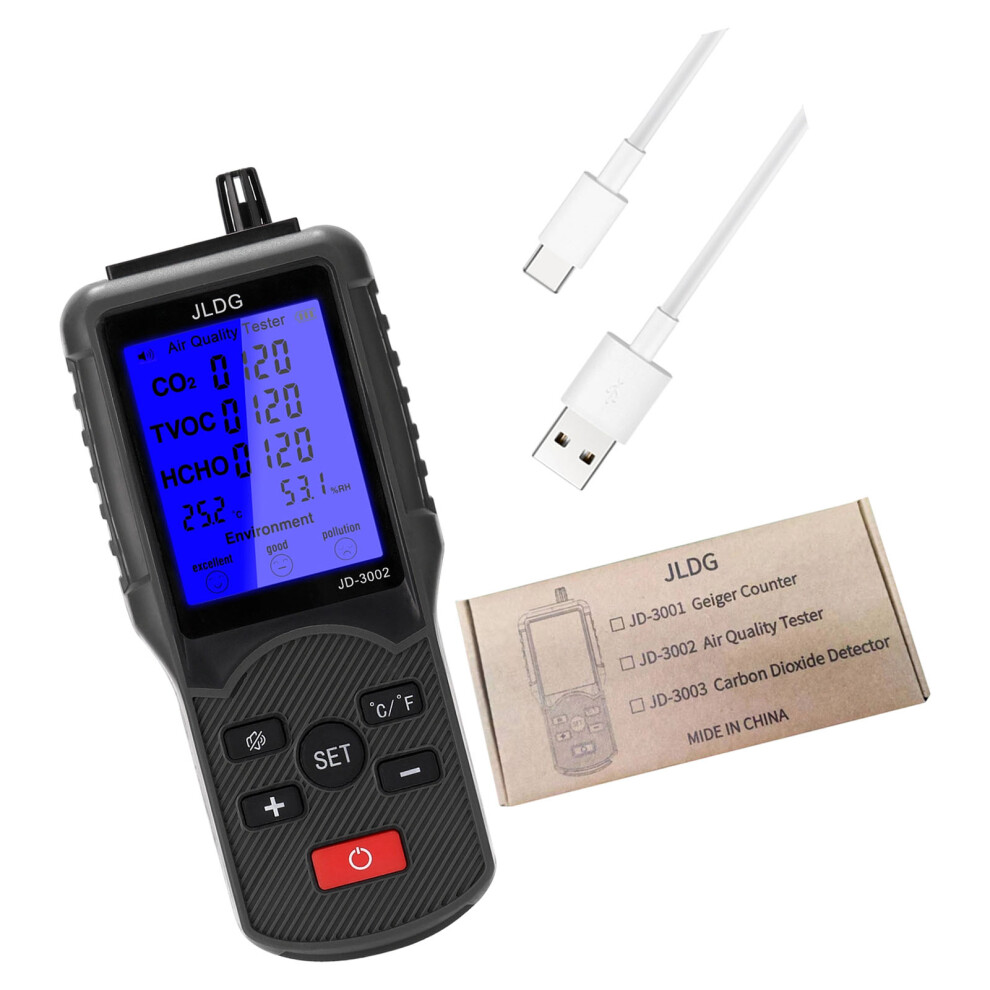 Air Quality Tester CO2 Meter Analyzers CO2 Detectors-Paper box