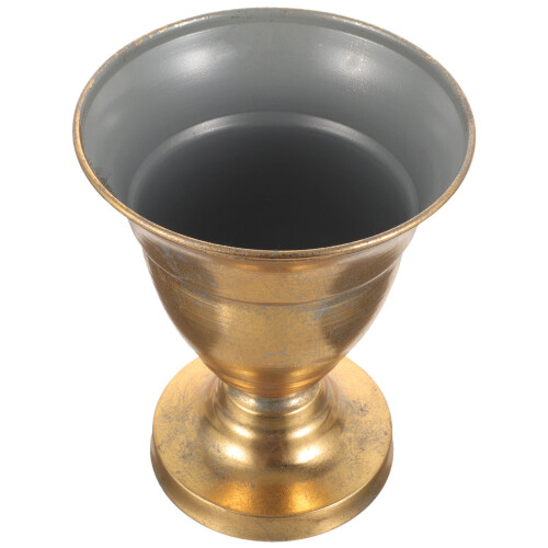 2Stück Vintage Eisen Vase Für Den Außenbereich