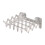 Convenient Suction Cup Sock Drying Tool Durable Storage-Clear 1