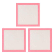 Transparent Note Pad With Shimmer Accent For-3 pink