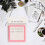 Transparent Note Pad With Shimmer Accent For-3 pink 7
