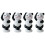 4Stk Panda Figur Mini Harz Garten 4