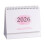 2026 Color Check in Calendar (English Version)-Brown 5