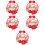 5Stk Chinesische Aufkleber 7