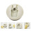 2 Premium Silikon Backform Kreative Handgemachte Form 9