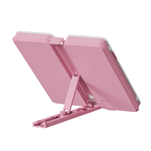 Double Purpose Book Holders Box Reading Bookshelf -Pink