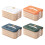 Fashionable Multiple Layer Food Storage Box-Orange cover layer 3
