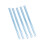 5Pcs 30 Rings Binder Spine Plastic Binding Comb 30-Light blue 1