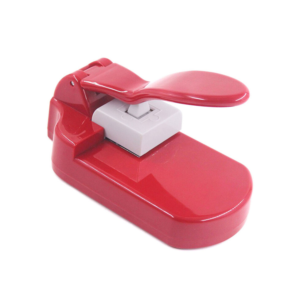 Child Friendly Press Includes 8 Shape Cutters And Storage-Red-image-OPC-PNCBRNR-NEW