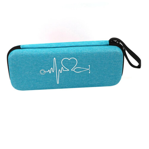 Stethoscope Storage Case Portable Hard Case With Net Pouch Compatible With Littmann Shockproof Compact Organizer Carrying Box