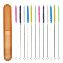Set Of 10 Reusable Straw Brush Straw Cleaners With-12 pack