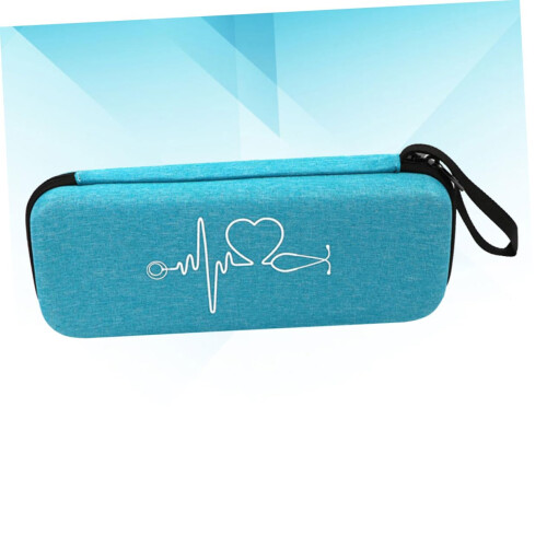 Stethoscope Storage Case Portable Hard Case With Net Pouch Compatible With Littmann Shockproof Compact Organizer Carrying Box 1