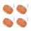 4 Part Rubberized Air Tool Label Expunger For Automotive-25mm 1