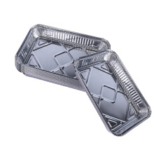 Bandejas reutilizáveis para buffet, assadeiras de alumínio com borda larga, utensílios de cozinha multiuso para cozinhar, assar e servir,