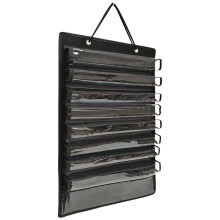 Martial Artist Belt and Medals Organizers Dust Protectors-Black