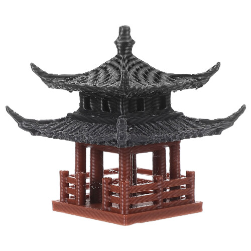 4Stk Figuren Chinesische Garten Deko