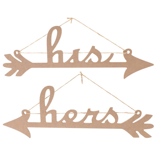 8 Hochzeitsstuhl Schild Hängedekoration
