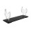 Elegant Swords Display Holder Stand Sturdy Clear Acrylic-2pcs 3