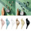 Animal Bird Resin Hook Room Decor Hook Wall Keychain Coat-Blue 3