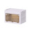 Portable Wardrobe Closet Folding Armoire with Storage-Single M 1
