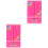2 Pcs Creative Mini Refrigerator Toy For Kids Playing House 4