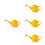 4Pcs Mini Watering Kettle For Small Plants And Dollhouse Use 8