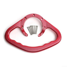 Passenger Safety Fuel Tank Grab Handle for Compatible with Honda CBR600F4i F3 F2 CBR600RR CNC Aluminum Alloy Red
