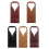 Wine Bag PU Leather Wine Pouches Light &Comfortable-Light Brown 2