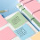Colorful Measure Divisions Notebook Note Mattresses-Sky blue 5
