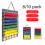 Martial Arts Belt and Medals Display Rack Dustproof-Cement gray 3