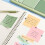 Colorful Measure Divisions Notebook Note Mattresses-Sky blue 6