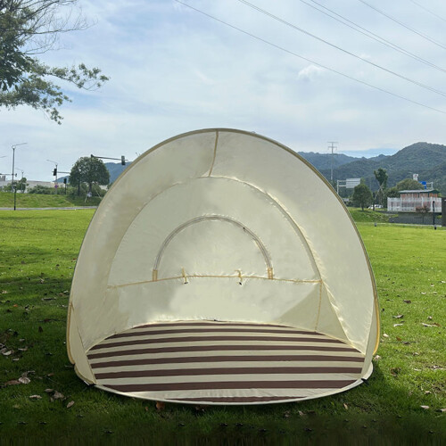 Quick Assembly Portable Sun Shelter With Protections And-  C 1