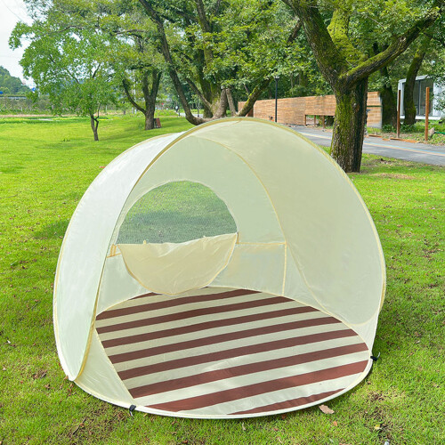 Quick Assembly Portable Sun Shelter With Protections And-  C 2