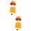 2Pcs Hand Knitted Baby Costume For Infant 7