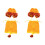 2Pcs Hand Knitted Baby Costume For Infant 2